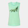 Bella + Canvas - Women's Flowy Scoop Muscle Tank - 8803 Thumbnail