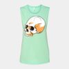 Bella + Canvas - Women's Flowy Scoop Muscle Tank - 8803 Thumbnail