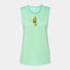 Bella + Canvas - Women's Flowy Scoop Muscle Tank - 8803 Thumbnail