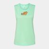 Bella + Canvas - Women's Flowy Scoop Muscle Tank - 8803 Thumbnail