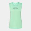 Bella + Canvas - Women's Flowy Scoop Muscle Tank - 8803 Thumbnail