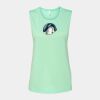 Bella + Canvas - Women's Flowy Scoop Muscle Tank - 8803 Thumbnail