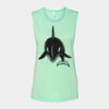 Bella + Canvas - Women's Flowy Scoop Muscle Tank - 8803 Thumbnail