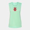 Bella + Canvas - Women's Flowy Scoop Muscle Tank - 8803 Thumbnail