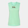 Bella + Canvas - Women's Flowy Scoop Muscle Tank - 8803 Thumbnail