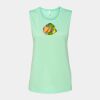 Bella + Canvas - Women's Flowy Scoop Muscle Tank - 8803 Thumbnail