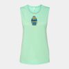 Bella + Canvas - Women's Flowy Scoop Muscle Tank - 8803 Thumbnail