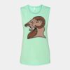 Bella + Canvas - Women's Flowy Scoop Muscle Tank - 8803 Thumbnail