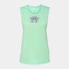 Bella + Canvas - Women's Flowy Scoop Muscle Tank - 8803 Thumbnail