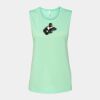 Bella + Canvas - Women's Flowy Scoop Muscle Tank - 8803 Thumbnail