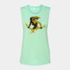 Bella + Canvas - Women's Flowy Scoop Muscle Tank - 8803 Thumbnail