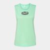 Bella + Canvas - Women's Flowy Scoop Muscle Tank - 8803 Thumbnail