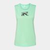 Bella + Canvas - Women's Flowy Scoop Muscle Tank - 8803 Thumbnail
