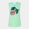 Bella + Canvas - Women's Flowy Scoop Muscle Tank - 8803 Thumbnail