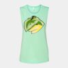 Bella + Canvas - Women's Flowy Scoop Muscle Tank - 8803 Thumbnail