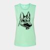 Bella + Canvas - Women's Flowy Scoop Muscle Tank - 8803 Thumbnail