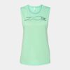 Bella + Canvas - Women's Flowy Scoop Muscle Tank - 8803 Thumbnail