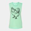 Bella + Canvas - Women's Flowy Scoop Muscle Tank - 8803 Thumbnail