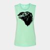 Bella + Canvas - Women's Flowy Scoop Muscle Tank - 8803 Thumbnail