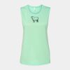 Bella + Canvas - Women's Flowy Scoop Muscle Tank - 8803 Thumbnail
