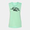 Bella + Canvas - Women's Flowy Scoop Muscle Tank - 8803 Thumbnail