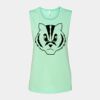 Bella + Canvas - Women's Flowy Scoop Muscle Tank - 8803 Thumbnail