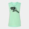 Bella + Canvas - Women's Flowy Scoop Muscle Tank - 8803 Thumbnail