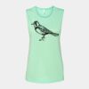 Bella + Canvas - Women's Flowy Scoop Muscle Tank - 8803 Thumbnail