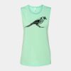 Bella + Canvas - Women's Flowy Scoop Muscle Tank - 8803 Thumbnail