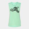 Bella + Canvas - Women's Flowy Scoop Muscle Tank - 8803 Thumbnail