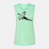Bella + Canvas - Women's Flowy Scoop Muscle Tank - 8803 Thumbnail