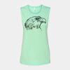 Bella + Canvas - Women's Flowy Scoop Muscle Tank - 8803 Thumbnail