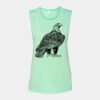 Bella + Canvas - Women's Flowy Scoop Muscle Tank - 8803 Thumbnail