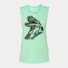Bella + Canvas - Women's Flowy Scoop Muscle Tank - 8803 Thumbnail