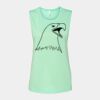 Bella + Canvas - Women's Flowy Scoop Muscle Tank - 8803 Thumbnail