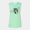 Bella + Canvas - Women's Flowy Scoop Muscle Tank - 8803 Thumbnail