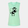 Bella + Canvas - Women's Flowy Scoop Muscle Tank - 8803 Thumbnail