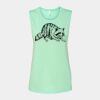 Bella + Canvas - Women's Flowy Scoop Muscle Tank - 8803 Thumbnail