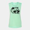 Bella + Canvas - Women's Flowy Scoop Muscle Tank - 8803 Thumbnail