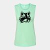 Bella + Canvas - Women's Flowy Scoop Muscle Tank - 8803 Thumbnail