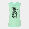 Bella + Canvas - Women's Flowy Scoop Muscle Tank - 8803 Thumbnail
