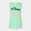 Bella + Canvas - Women's Flowy Scoop Muscle Tank - 8803 Thumbnail