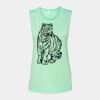 Bella + Canvas - Women's Flowy Scoop Muscle Tank - 8803 Thumbnail