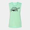 Bella + Canvas - Women's Flowy Scoop Muscle Tank - 8803 Thumbnail