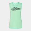 Bella + Canvas - Women's Flowy Scoop Muscle Tank - 8803 Thumbnail