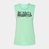 Bella + Canvas - Women's Flowy Scoop Muscle Tank - 8803 Thumbnail