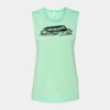 Bella + Canvas - Women's Flowy Scoop Muscle Tank - 8803 Thumbnail