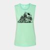 Bella + Canvas - Women's Flowy Scoop Muscle Tank - 8803 Thumbnail