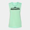 Bella + Canvas - Women's Flowy Scoop Muscle Tank - 8803 Thumbnail