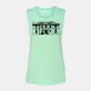 Bella + Canvas - Women's Flowy Scoop Muscle Tank - 8803 Thumbnail